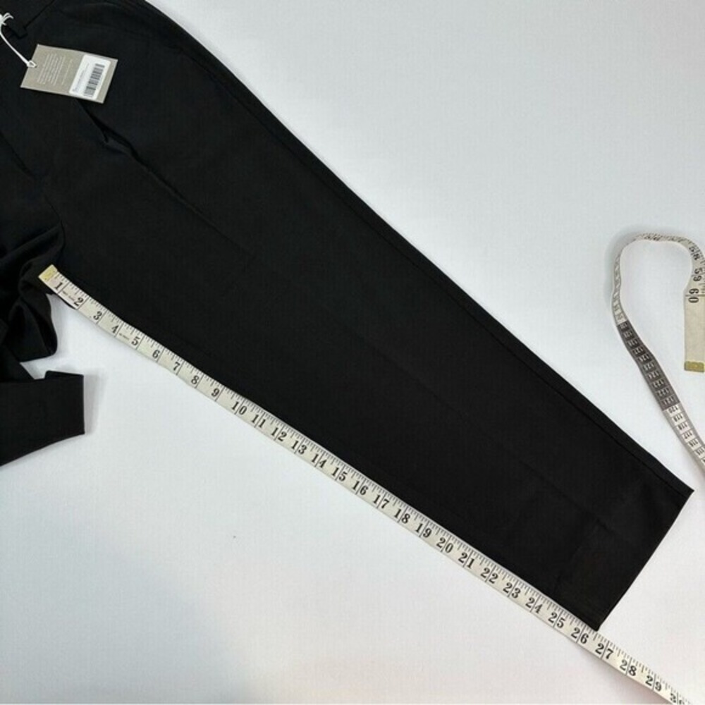 Everlane Way-High Taper Pant Black High Rise‎ Pleated Trousers Size 4 NEW - Picture 9 of 10
